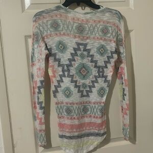 Light Weight South West Pattern Sweater
